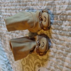 BOGO Carter's Monkey Sock Booties 3M